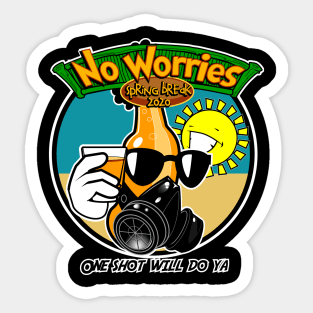 Spring Break 2020 Sticker